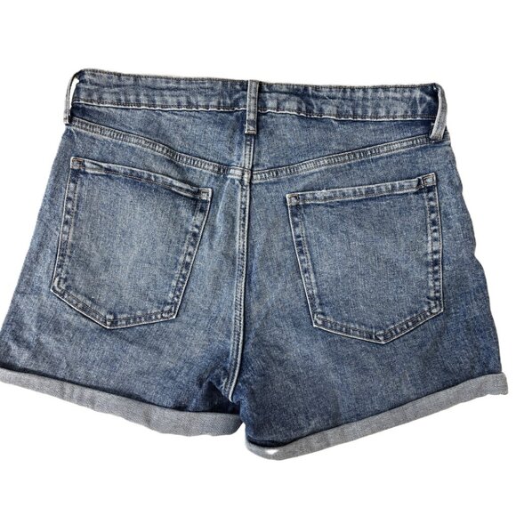 Old Navy O G Short High Rise Jean Shorts Sz 12 - Picture 6 of 7